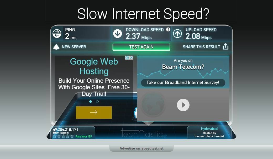 6 Reasons Why Your Broadband Speed is Less than Advertised