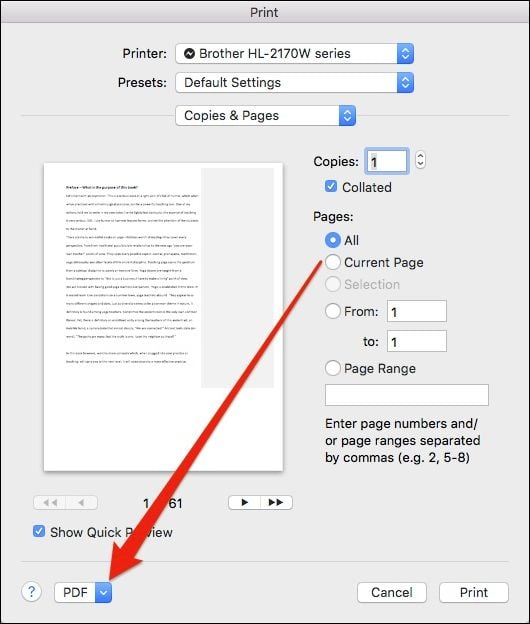 How To Convert Documents Into Pdf Files On Mac Technastic