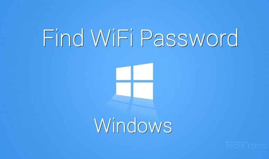 find windows wifi password