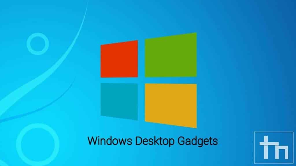 desktop gadgets windows 10