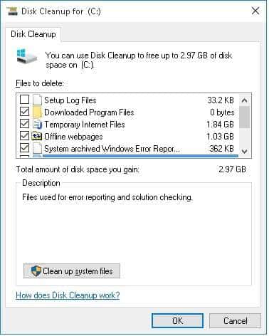 Disk-cleanup