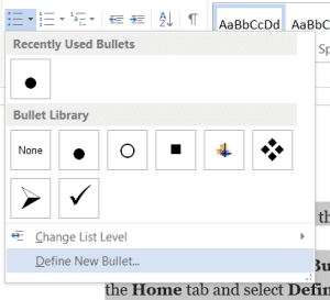 How to Use a Picture as Bullets in MS Word | Technastic