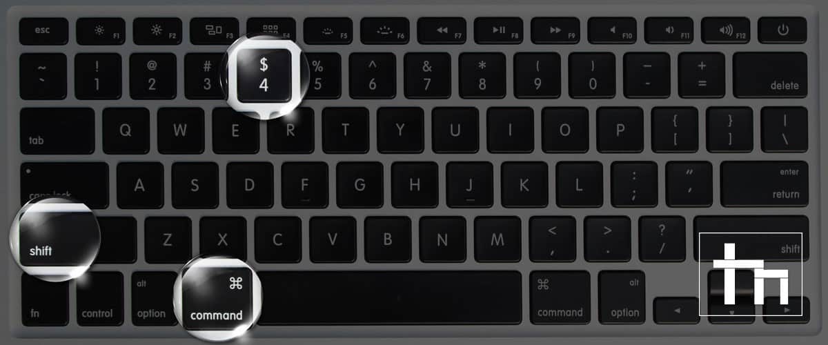 shortcut key for screenshot in mac