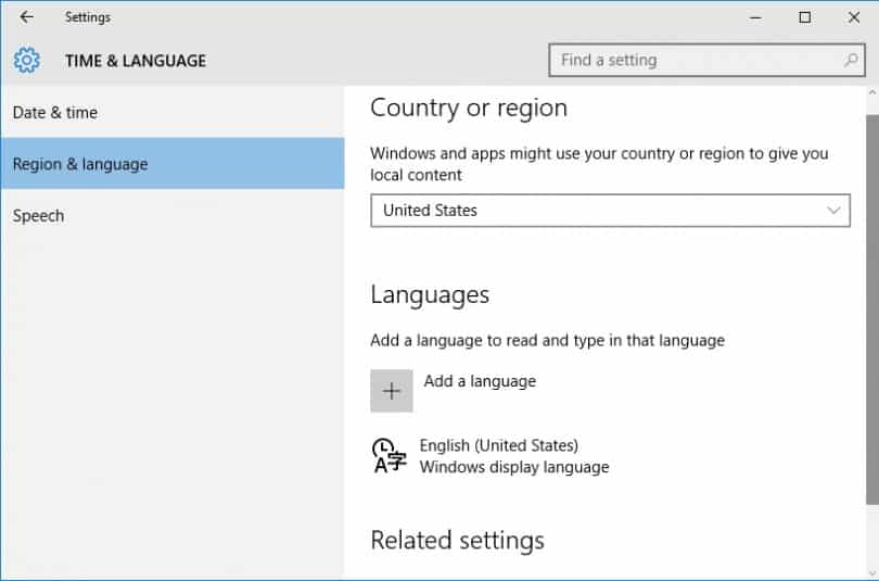 How to Change the Display Language in Windows 10 - Technastic