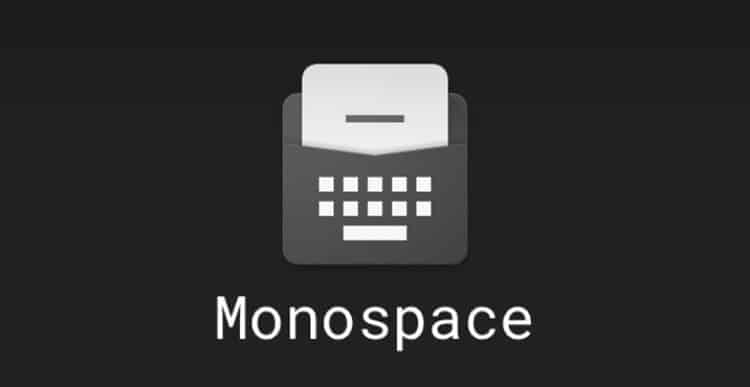 monospace writing tool