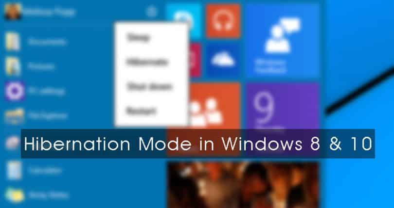 windows hibernate