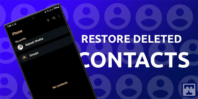 recover deleted contacts on android