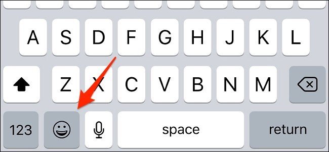 emoji shortcut on ios keyboard