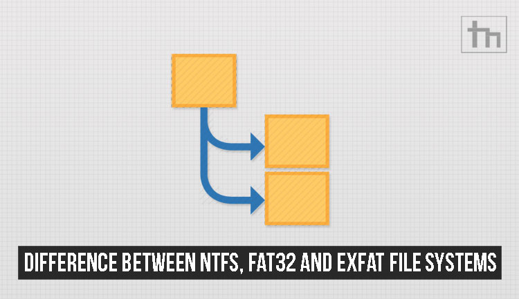 Difference Between NTFS, FAT32 and exFAT File Systems