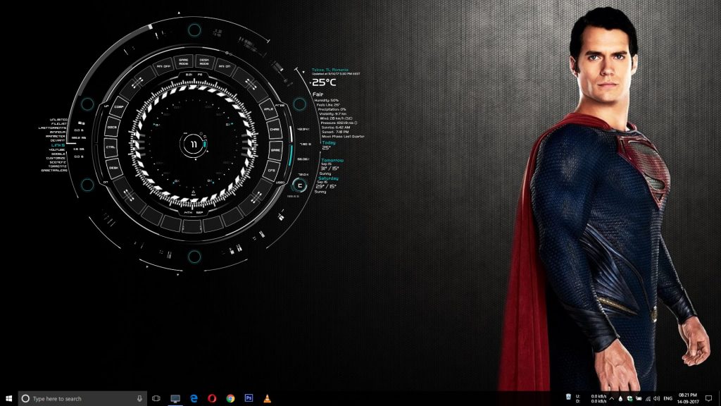 best rainmeter skins 2017