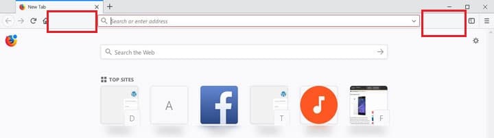 remove toolbar white space in firefox