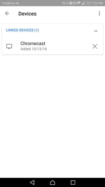 connect google home to chromecast