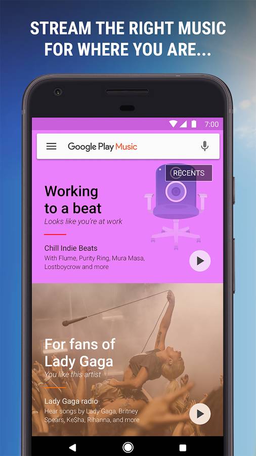 google play music for chromecast