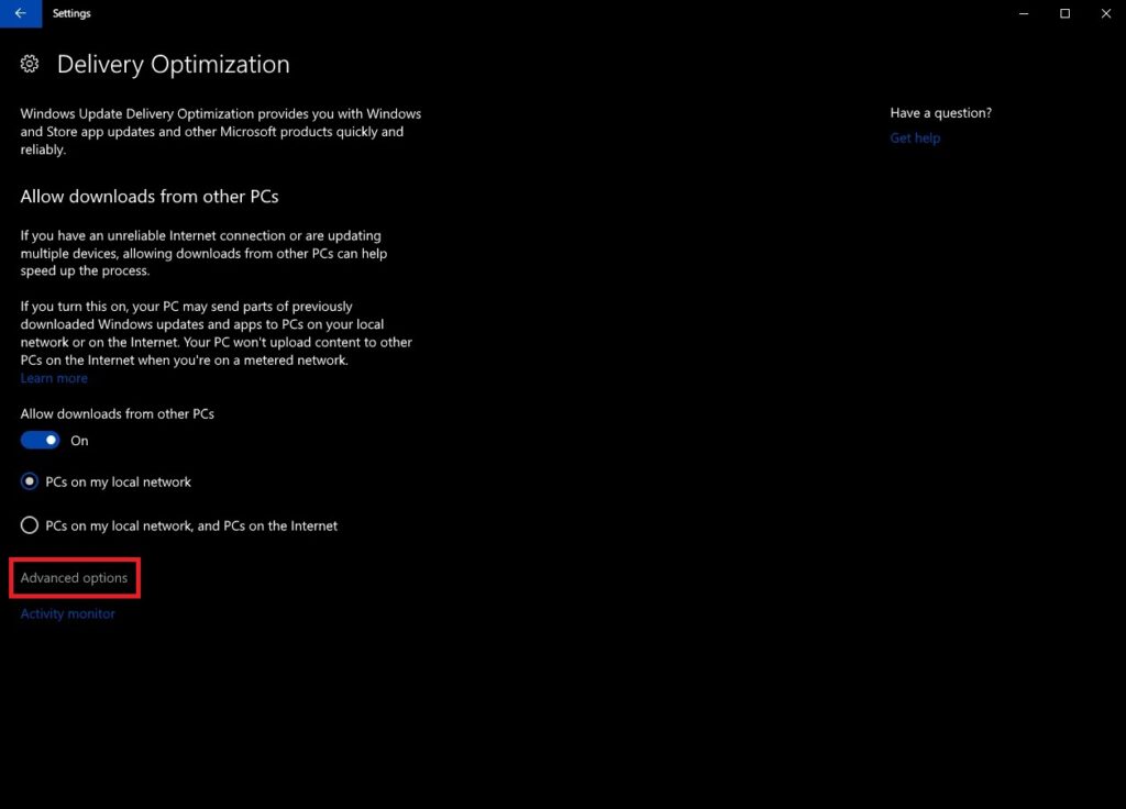 How to Set Windows Update Bandwidth in Windows 10 - Technastic