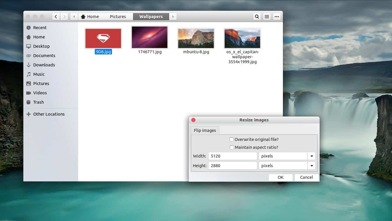 Convert And Resize Images With A Right-click On Ubuntu