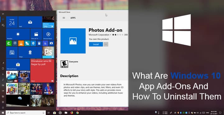 apps add-ons windows 10