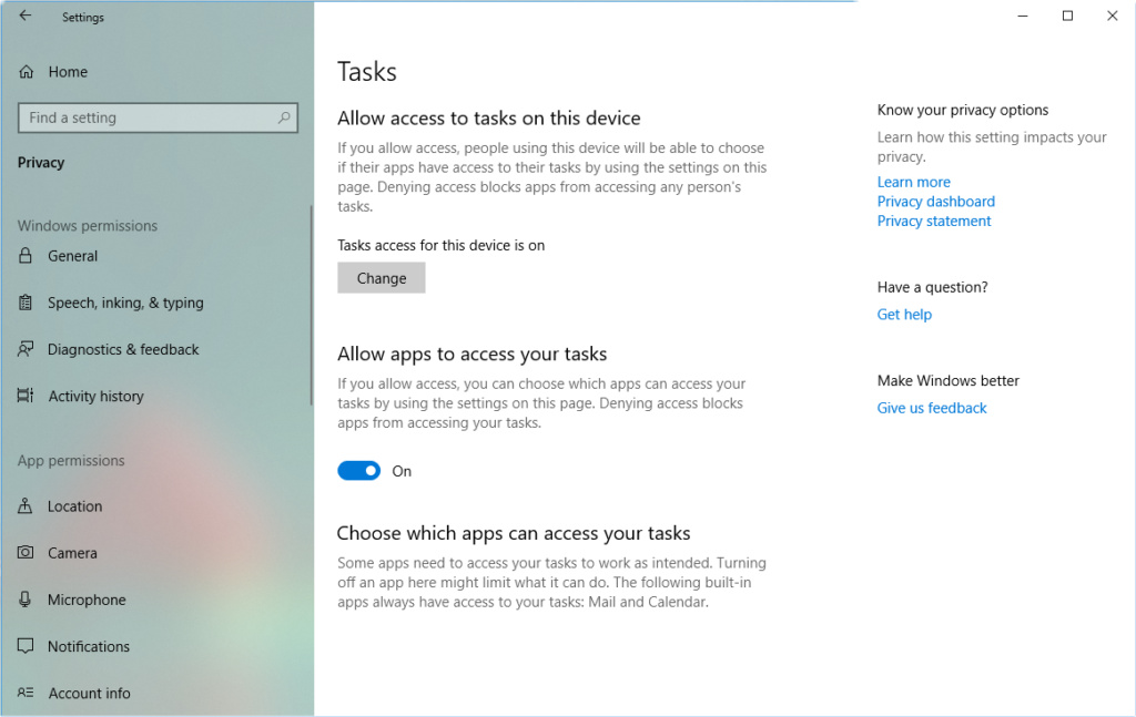 How to Manage App Permissions on Windows 10 - Technastic