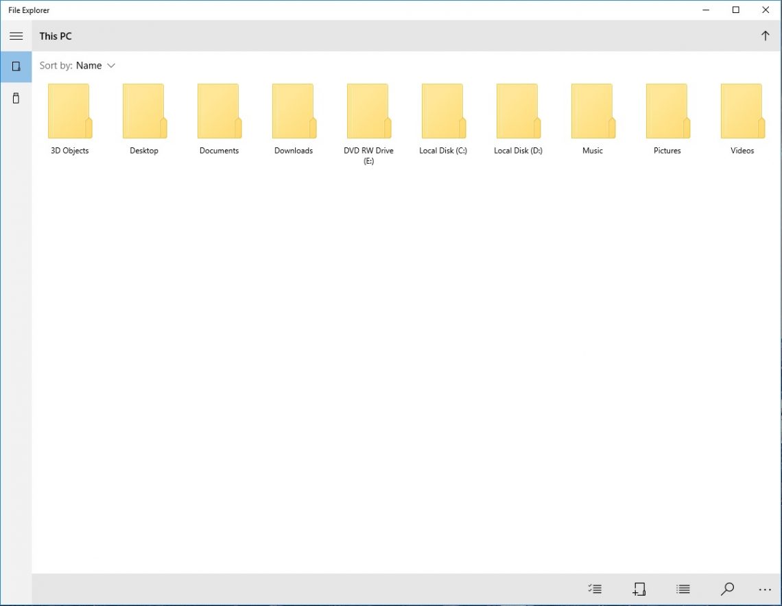 files uwp