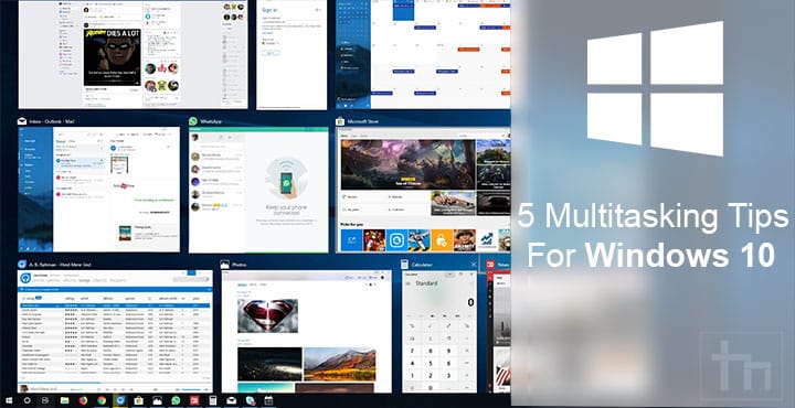 windows 10 multitasking