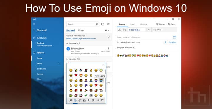 Emoji on Windows 10