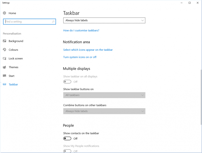 Customize Action Center and Notifications on Windows 10