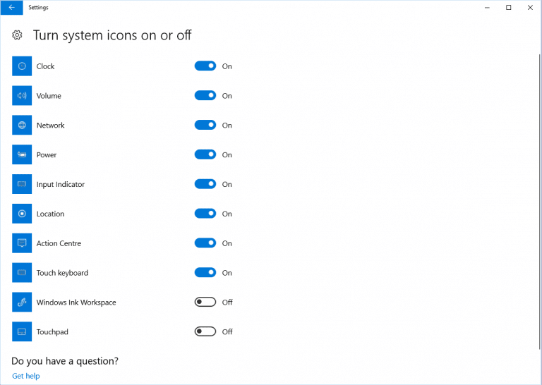 Customize Action Center and Notifications on Windows 10