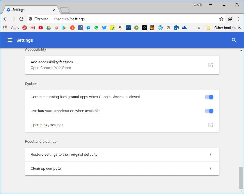 download chrome cleanup tool