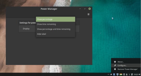 Linux Mint 19 system settings