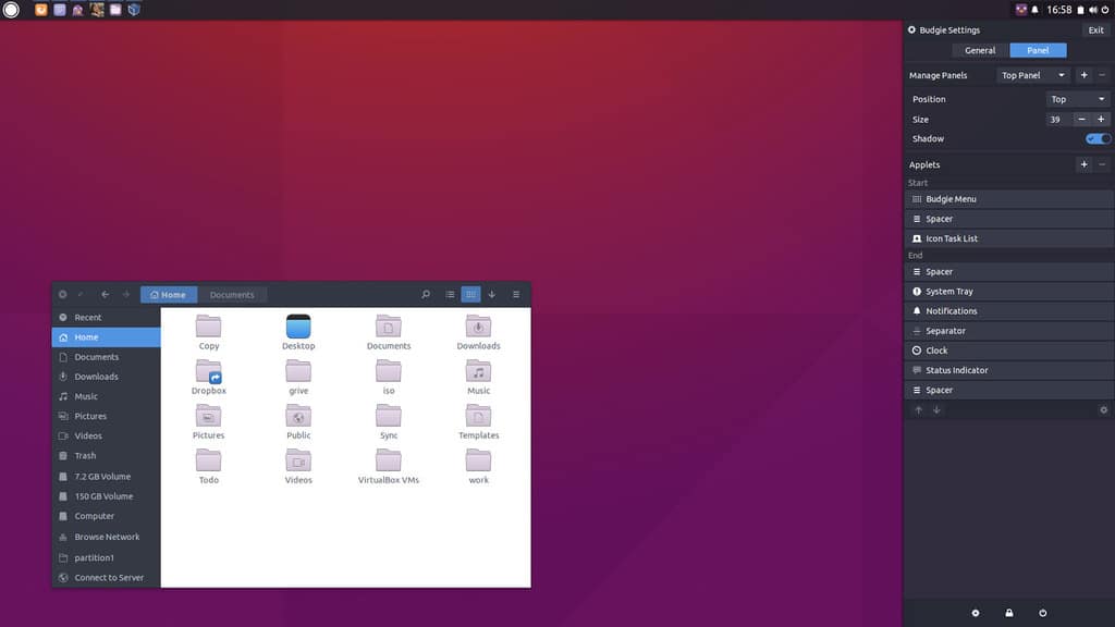 best desktop environment linux for tablet