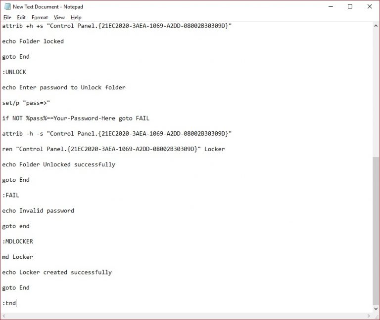 How to Lock Folder on Windows 10 with Password - Technastic