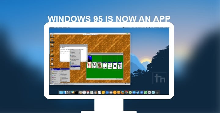 You can now run Windows 95 on your desktop as an Electron app