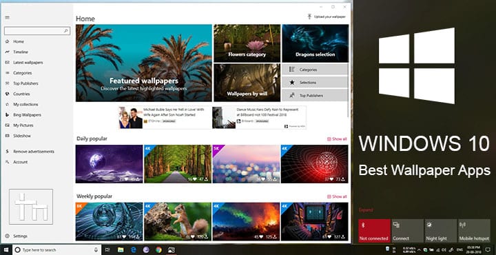 5 Best Wallpaper Apps For Windows 10 In 21 Technastic