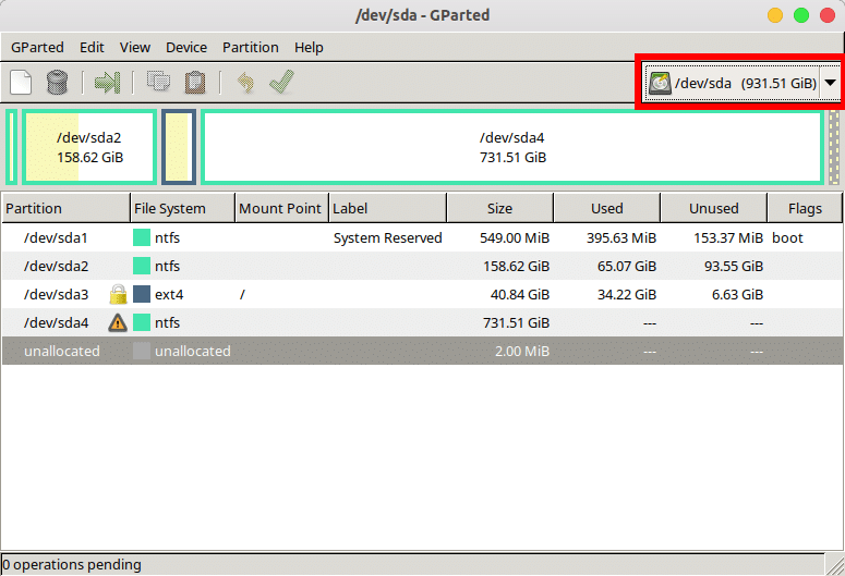 How to Create And Resize Partitions with GParted