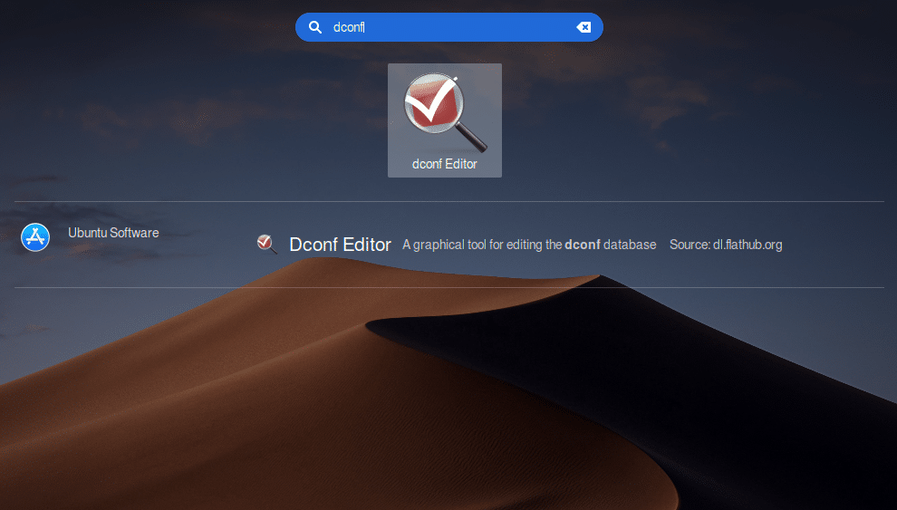 dconf editor ubuntu