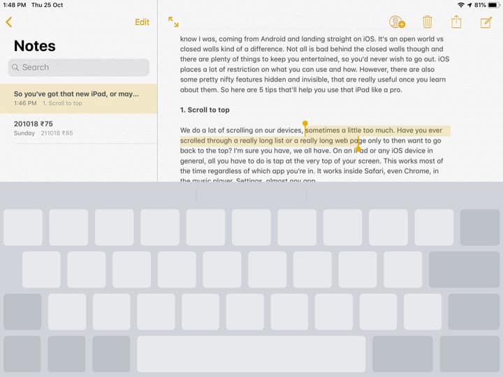 5 Tips That'll Help You Use Your iPad Like A Pro