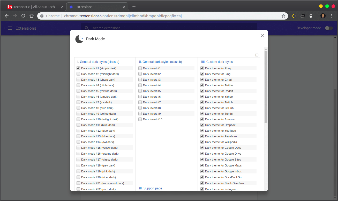 How To Enable Night Mode For All Websites Technastic