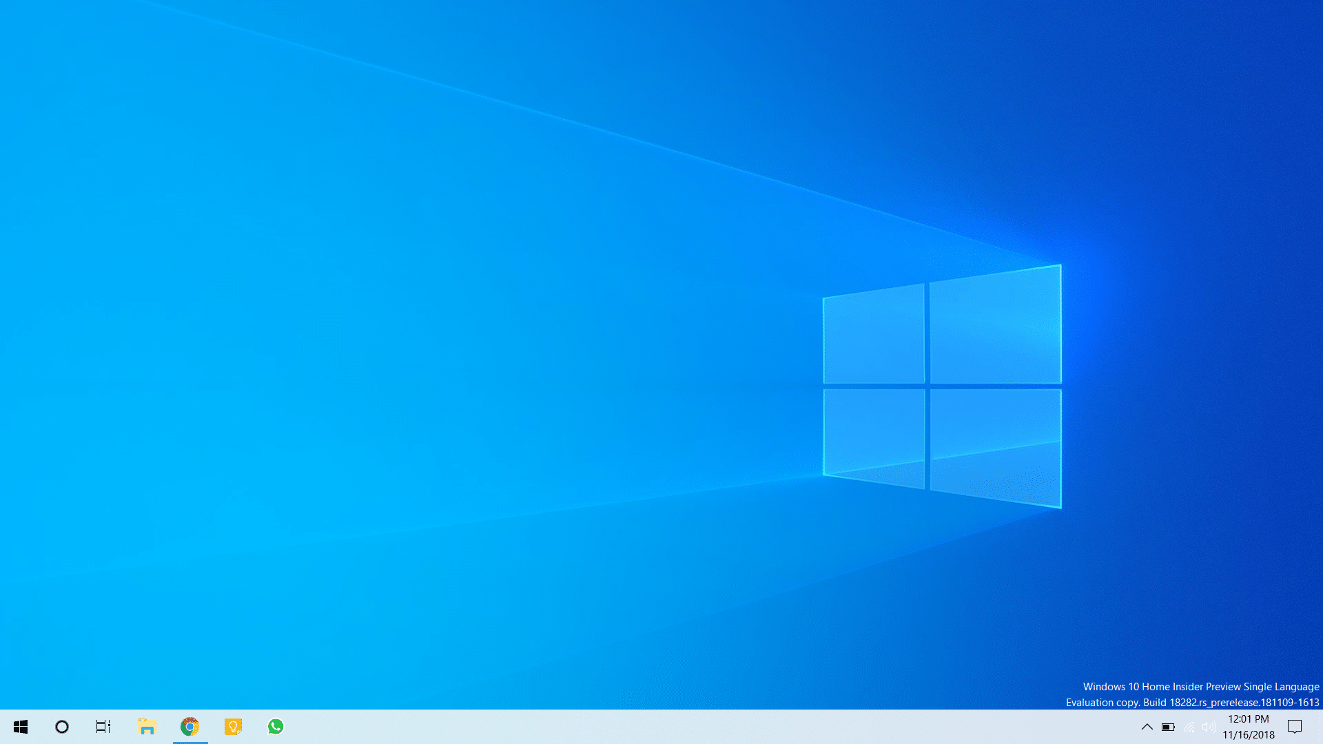 New wallpaper in Windows 10
