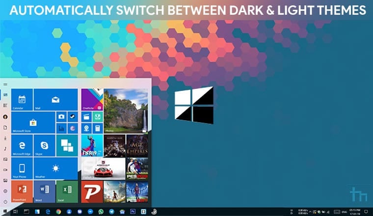 Windows 10 Auto-Night Mode