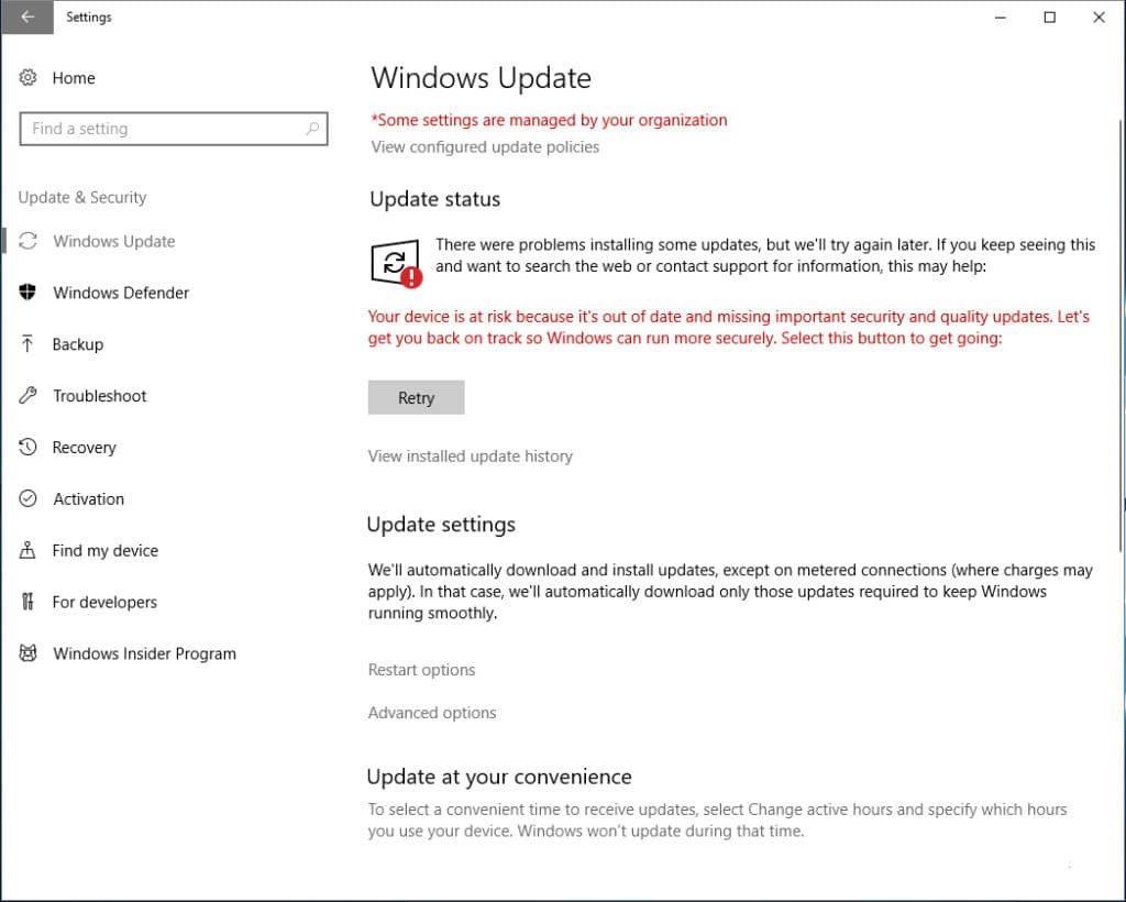 Windows Update error 0x800706be