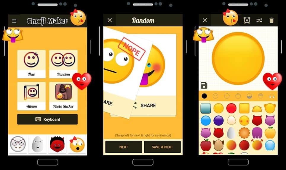 Emoji Maker android app