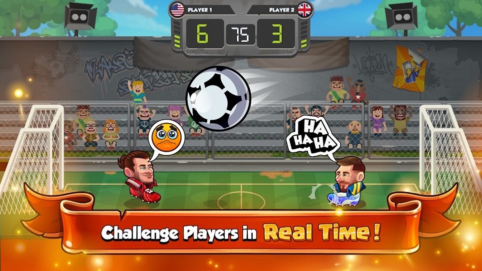 head ball soccer 2 player