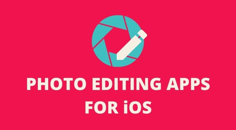 photo editing apps for iOS cover