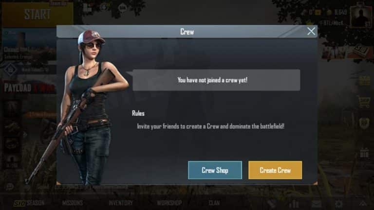 How to Create a Crew in PUBG Mobile Technastic