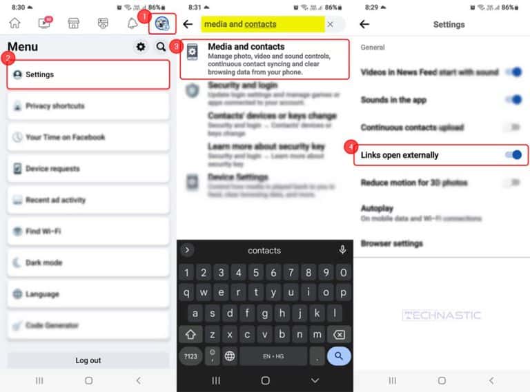 How to Disable Twitter and Facebook inApp Browser Technastic