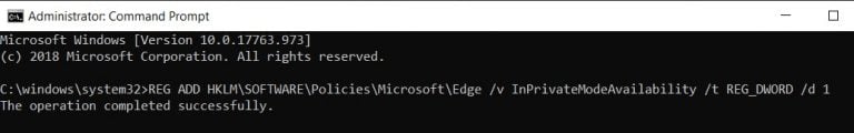 2 Methods To Disable InPrivate Browsing In Microsoft Edge - Technastic