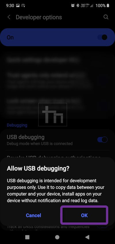 usb debugging android