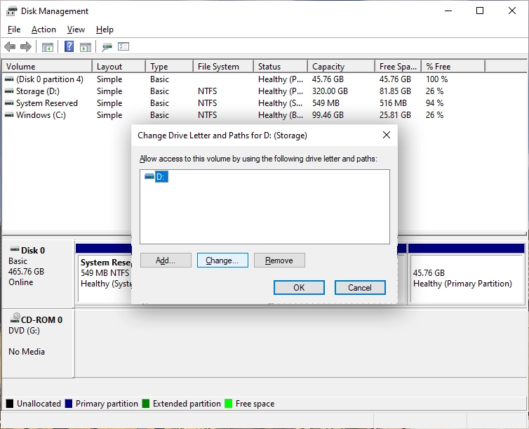 Assign Or Change Drive Letter In Windows 10 & 11 File Explorer