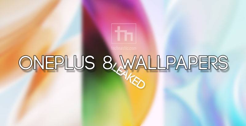 oneplus 8 leaked wallpapers