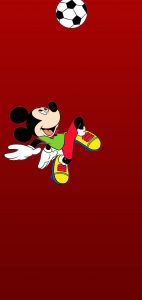 mickey mouse punch hole wallpaper