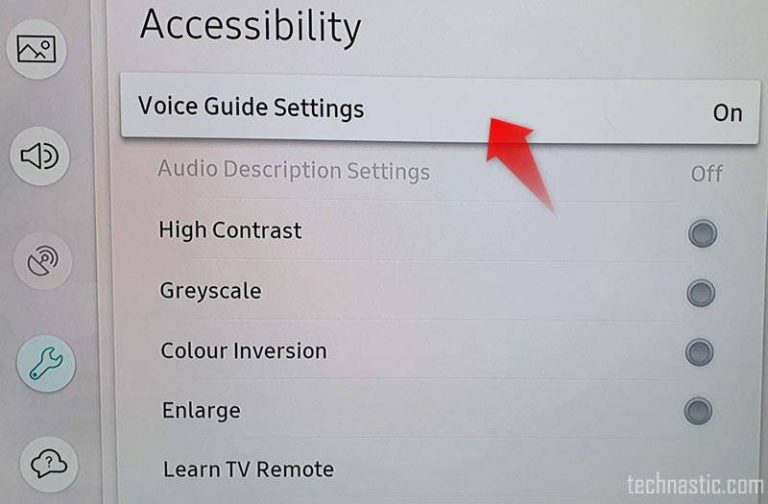 How To Turn Off Voice Guide On Samsung Tv All Models Technastic 6614